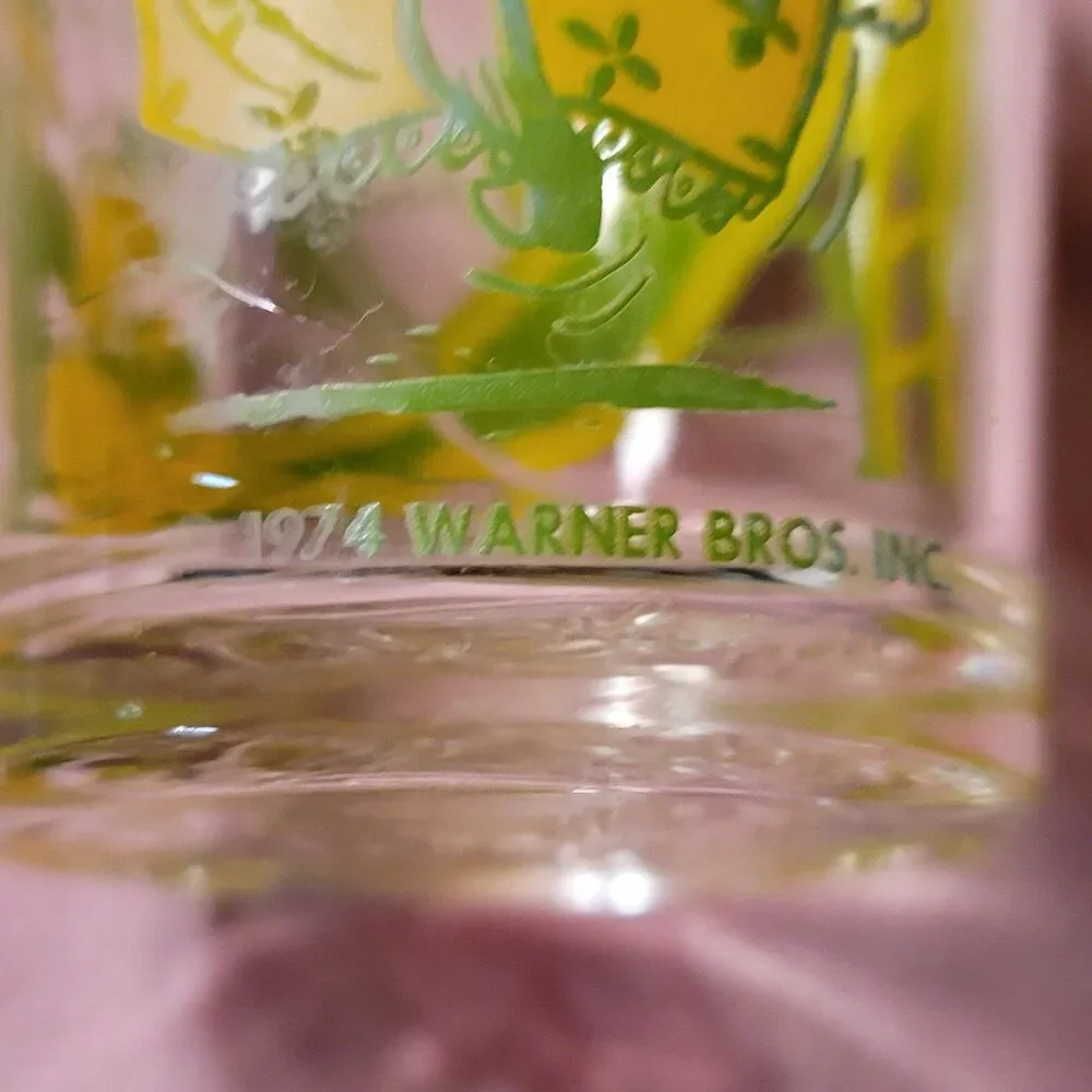 Sylvester and Tweety Bird Juice Glass